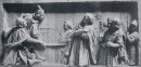 Model reliéfu Setkání Fantina de Vale u Jiřího z Poděbrad, reprodukce z Dílo II, 1904, č. 12