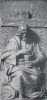 Model reliéfu Kristus žehnající pohár, reprodukce z: Dílo II, 1904, č. 12