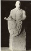 Vilém Glos, model pomníku padlým, vycházející ze sochy Moci. Archiv Vlast muzea dr. Hostaše v Klatovech.
