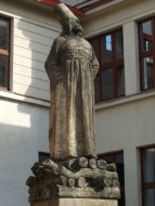 Jan Hus na hranici v Praze - Tróji