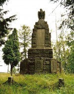 Pomník padlým v I. světové válce v Hazlově (dříve Haslau)