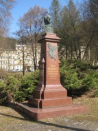 Pomník Adama Mickiewicze v Karlových Varech II